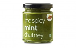 As Chefs Cook The Spicy Mint Chutney   Glass Jar  200 grams